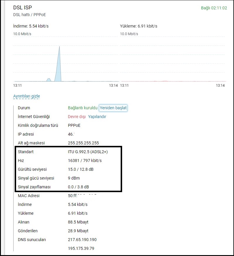 modem anten gücü kaç olmalı