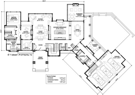 modern home floor plans