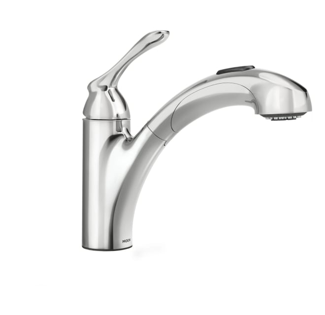 moen kitchen faucets with pull-out spray