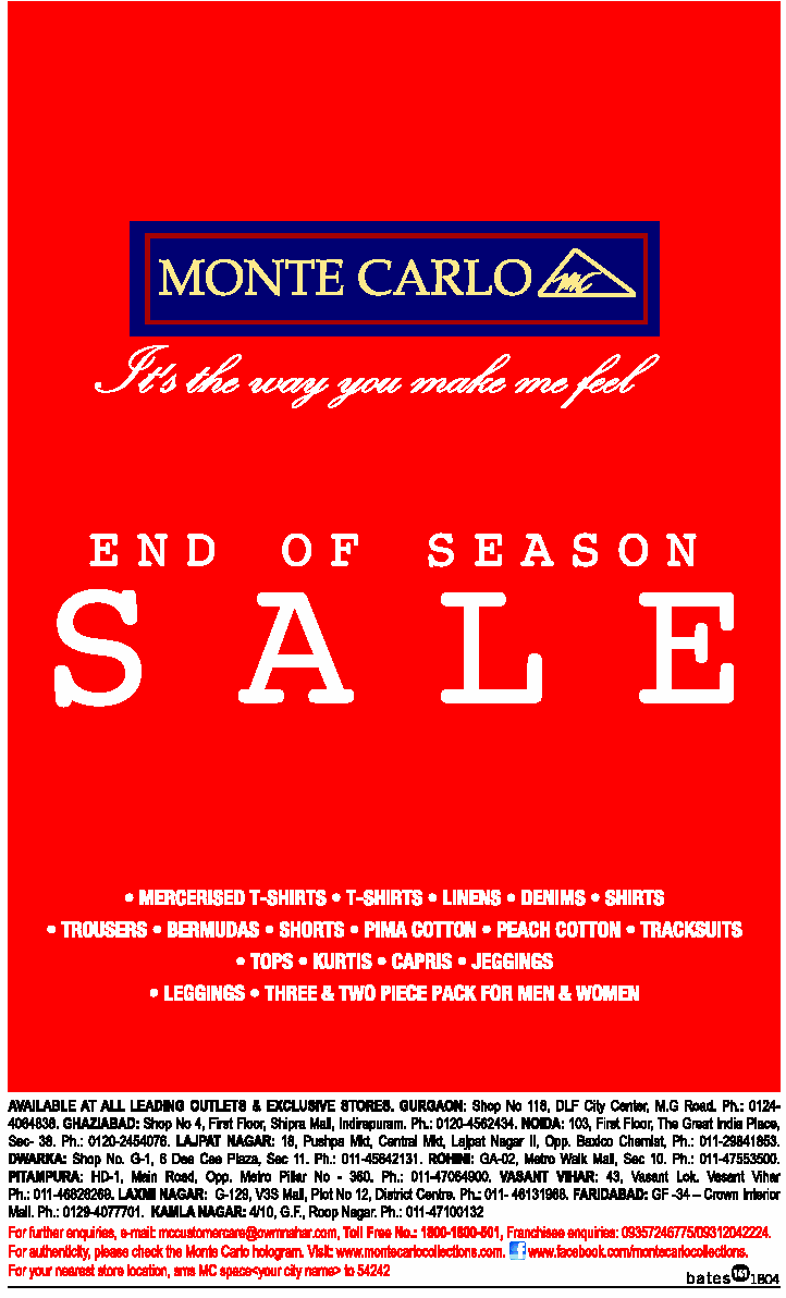 monte carlo offers today