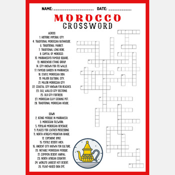 moroccos capital crossword