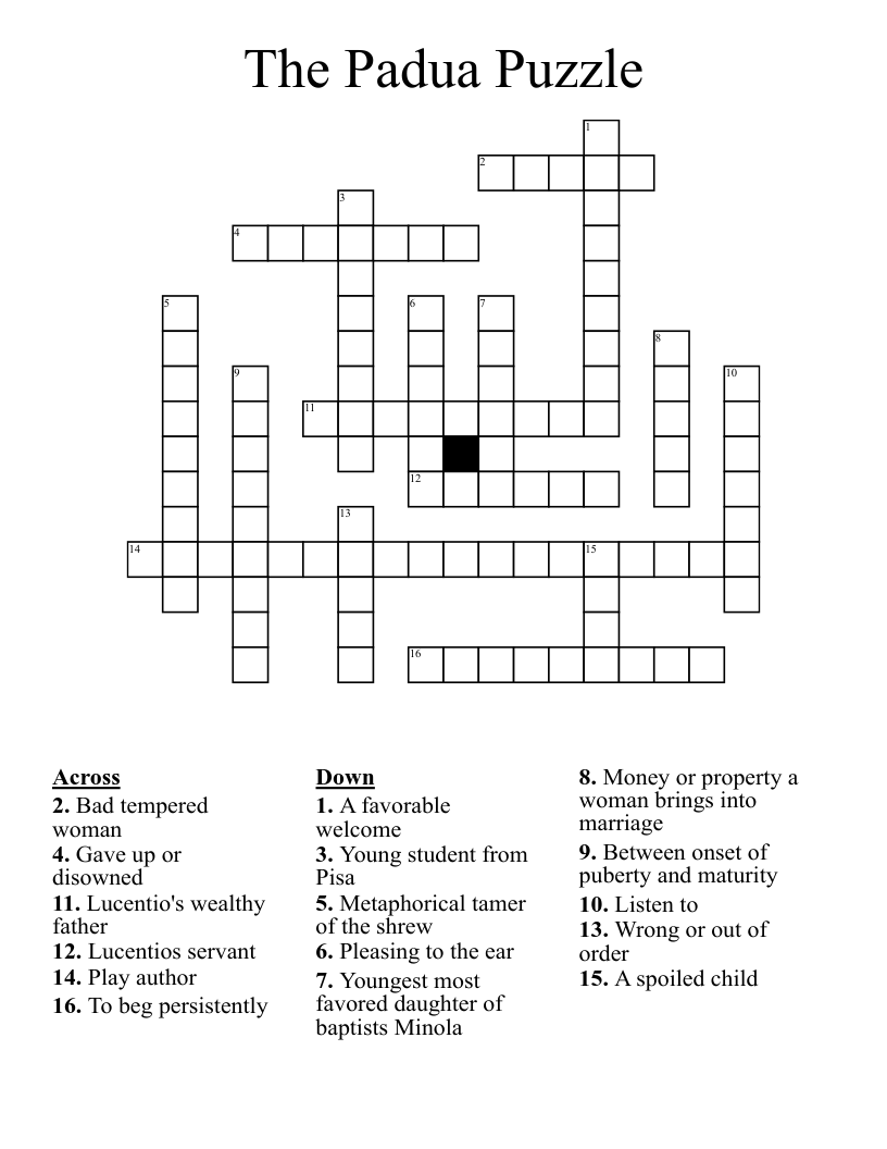 most bad tempered crossword