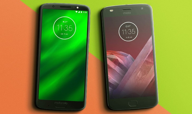 moto z force 2 vs moto g6 plus