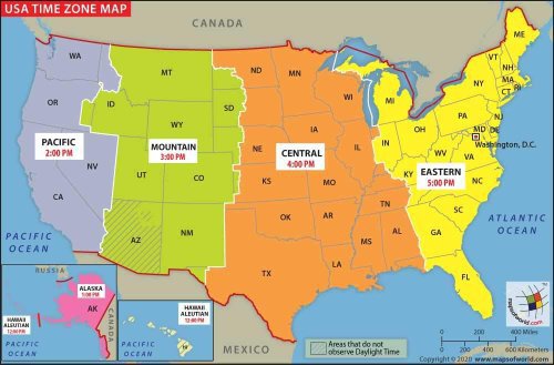 mountain standard time zone