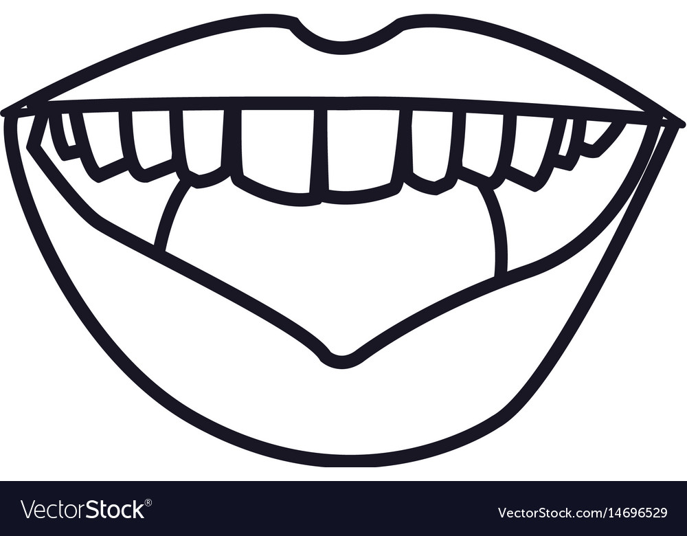 mouth outline images