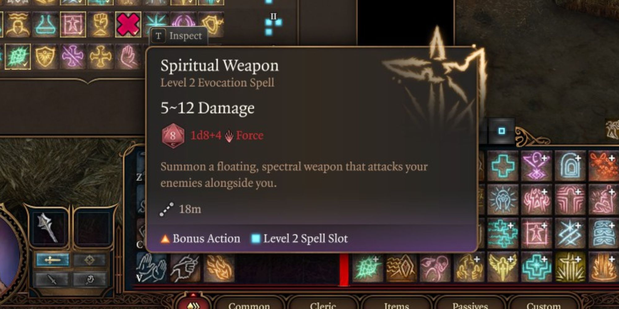 multiple spiritual weapons bg3