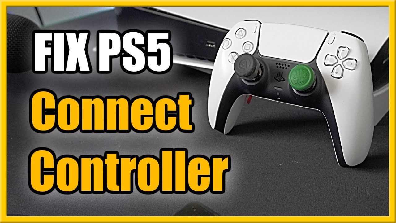 my ps5 controller wont connect