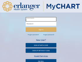 mychart erlanger login