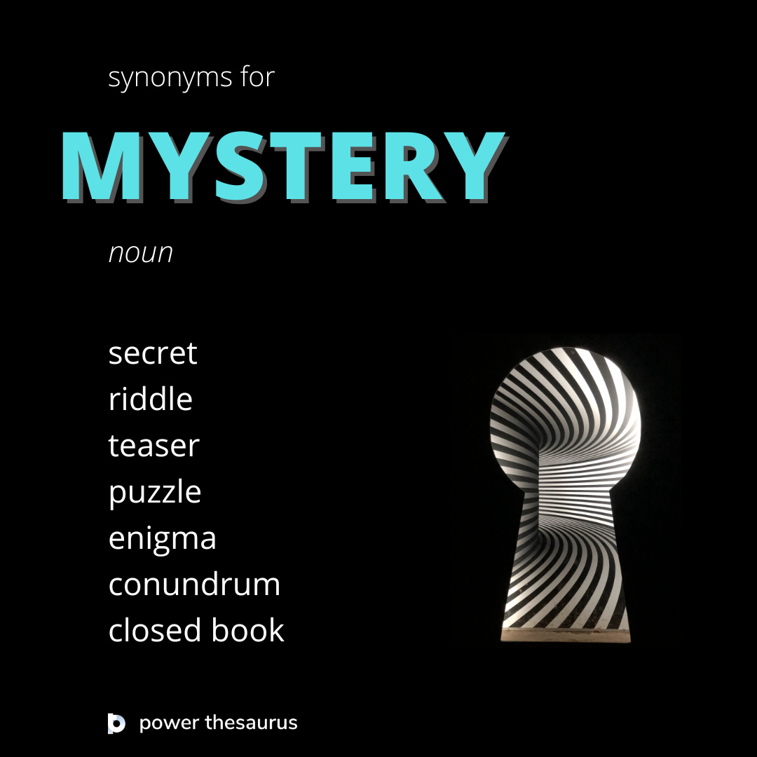 mystery synonym