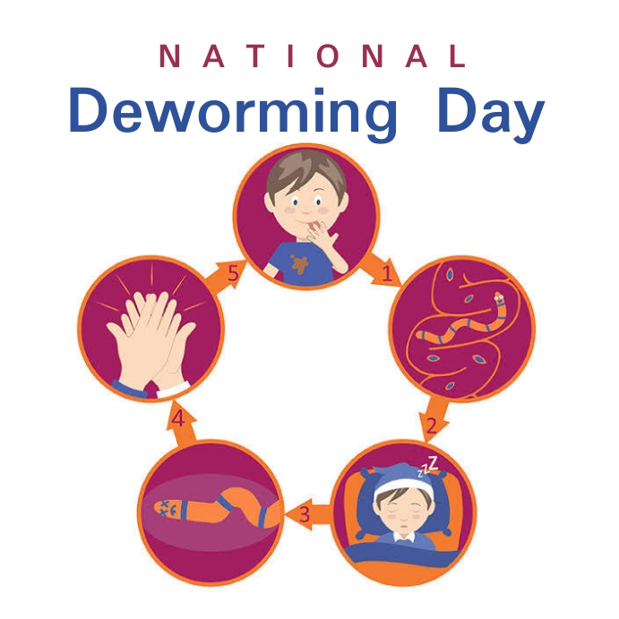 national deworming day poster