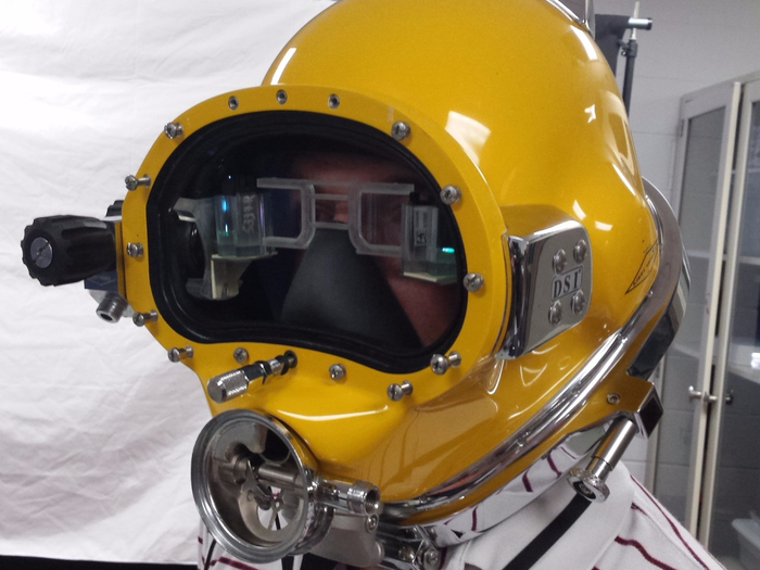 navy diving helmet