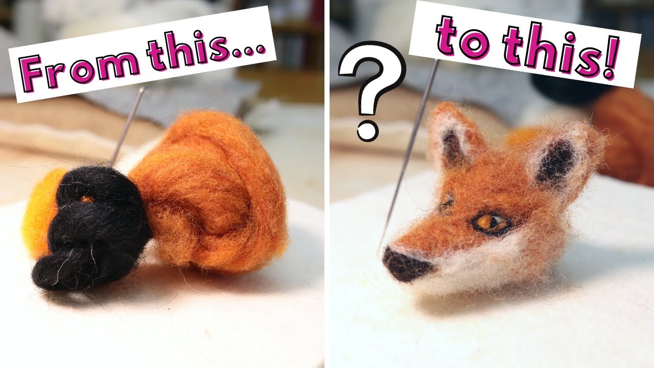 needle felt animals