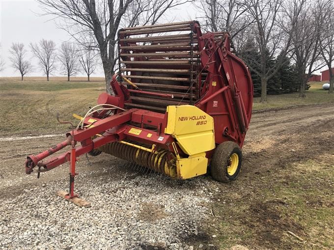 new holland 850 round baler