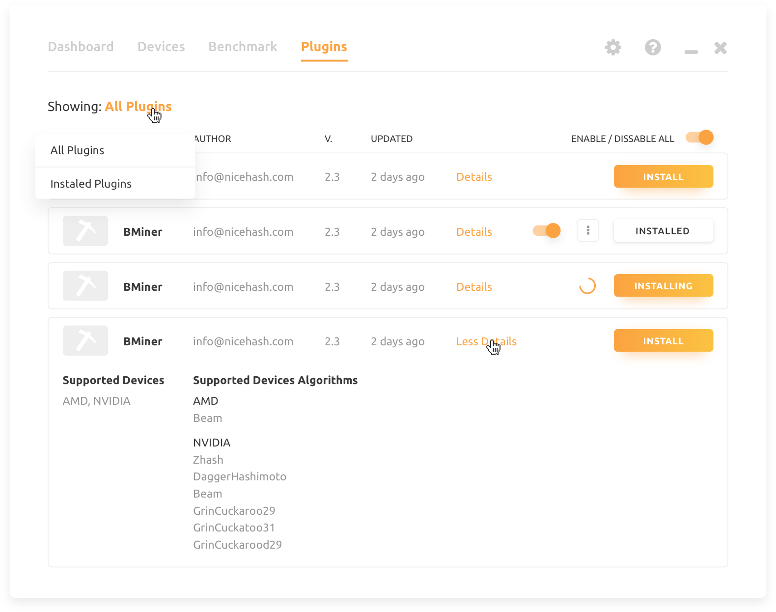 nicehash miner