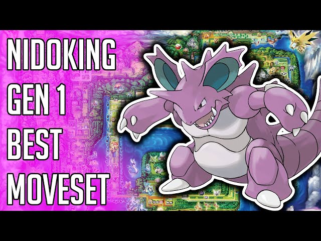 nidoking gen 4 learnset