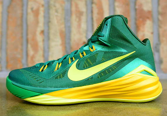 nike green hyperdunk