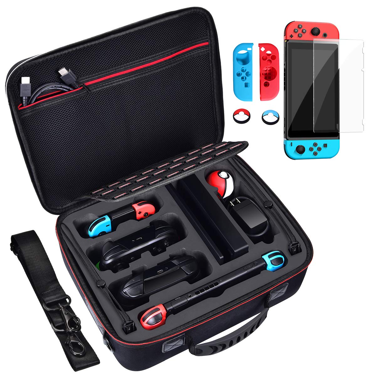 nintendo switch carrying case pro controller