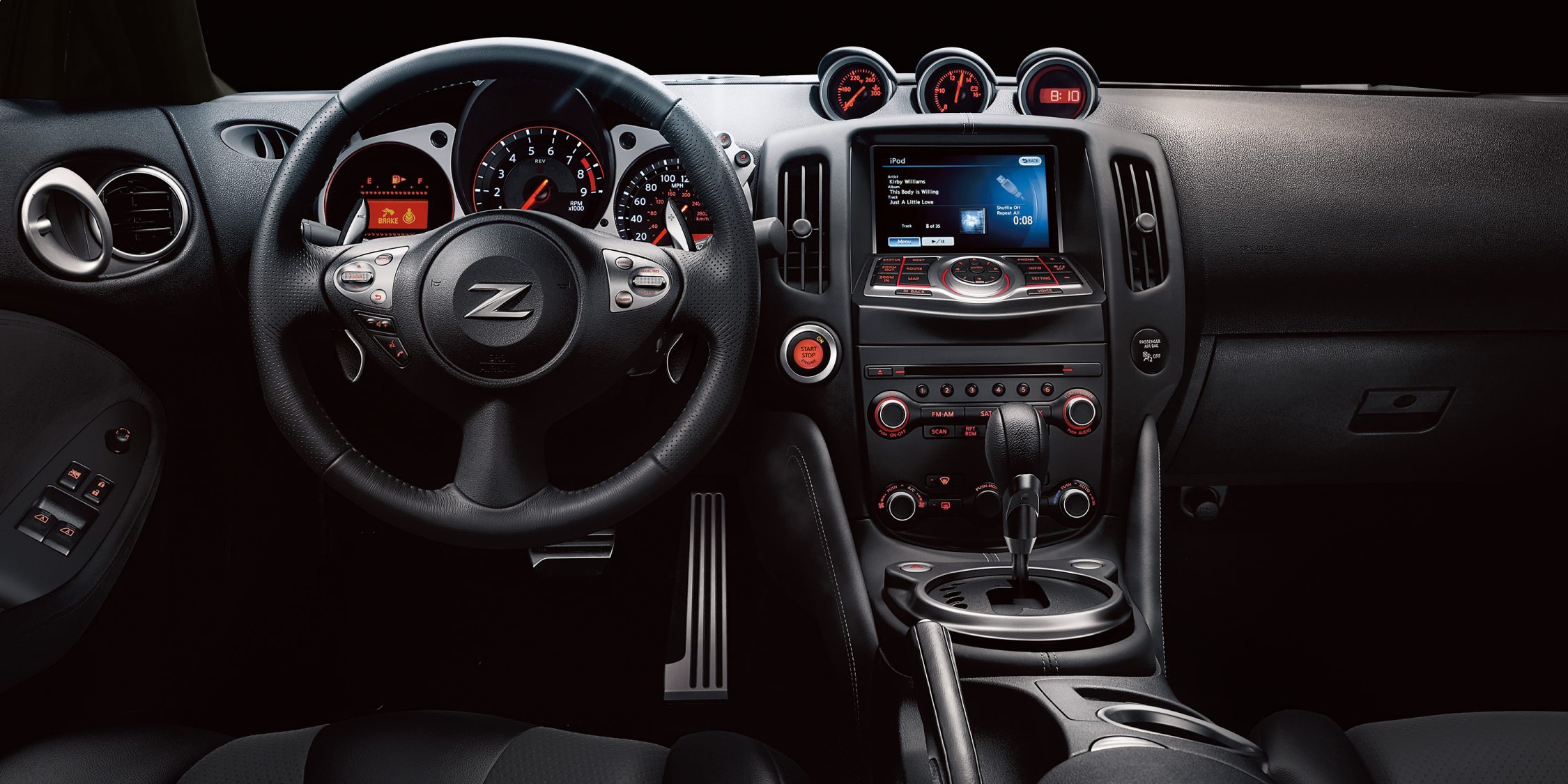 nissan 370z interior