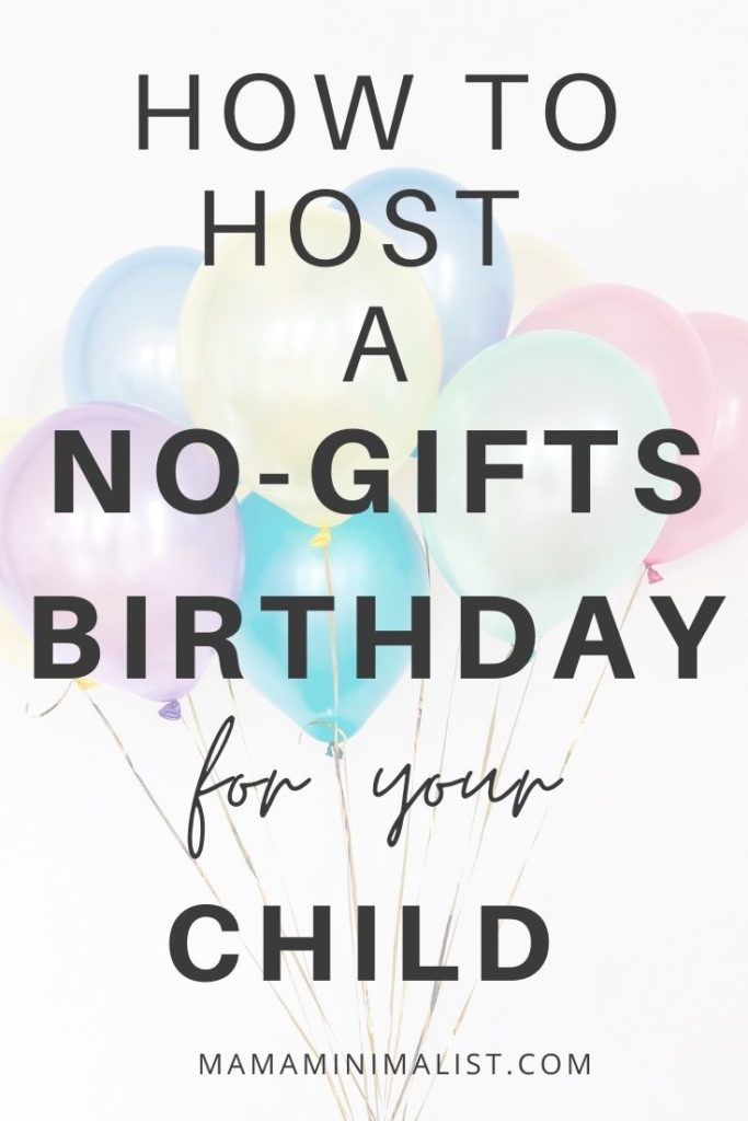 no gifts wording on birthday invitations