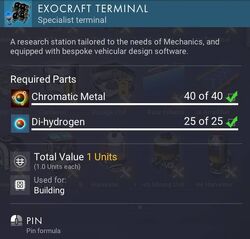 no mans sky exocraft terminal