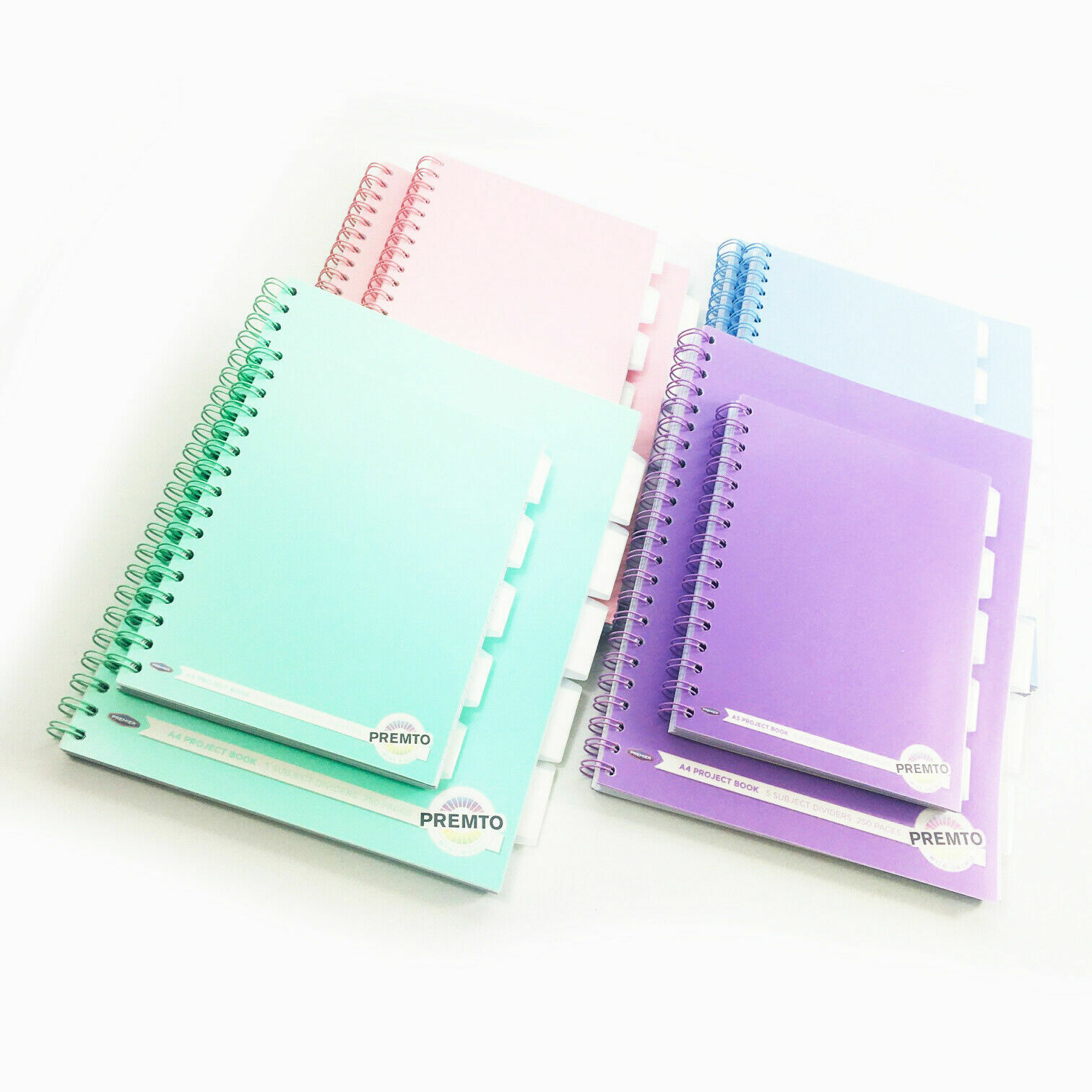 notepad with dividers