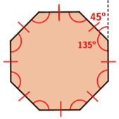 octagon interior angles