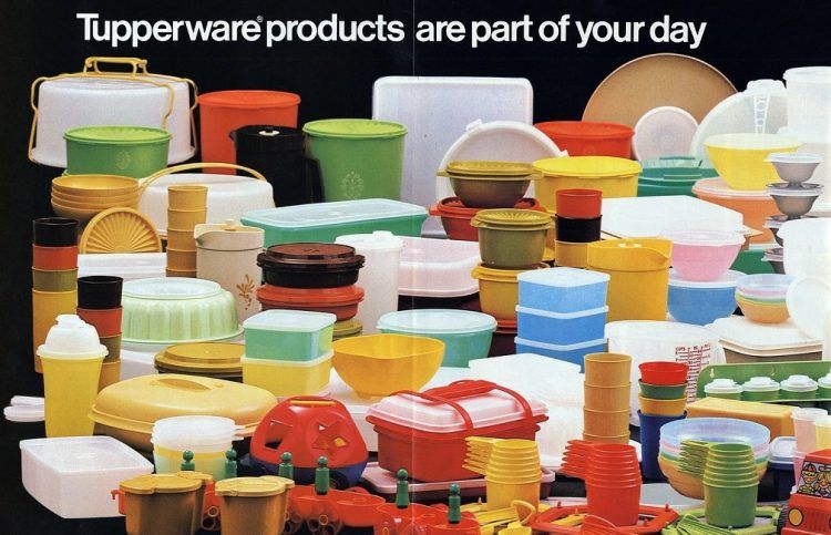 older tupperware products