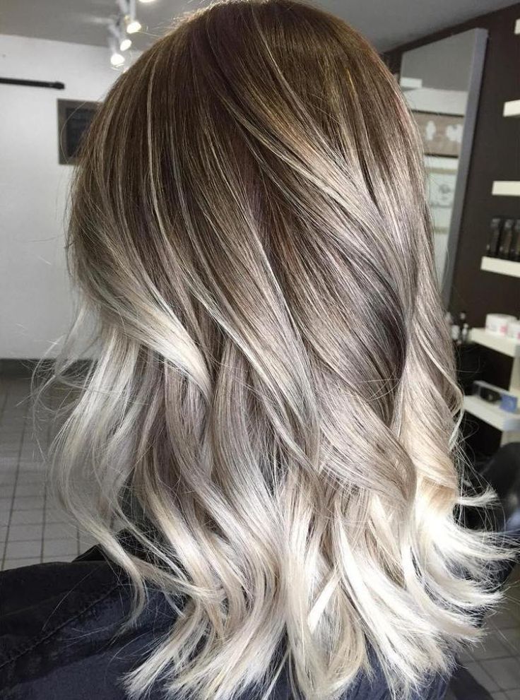 ombre hair brown and blonde