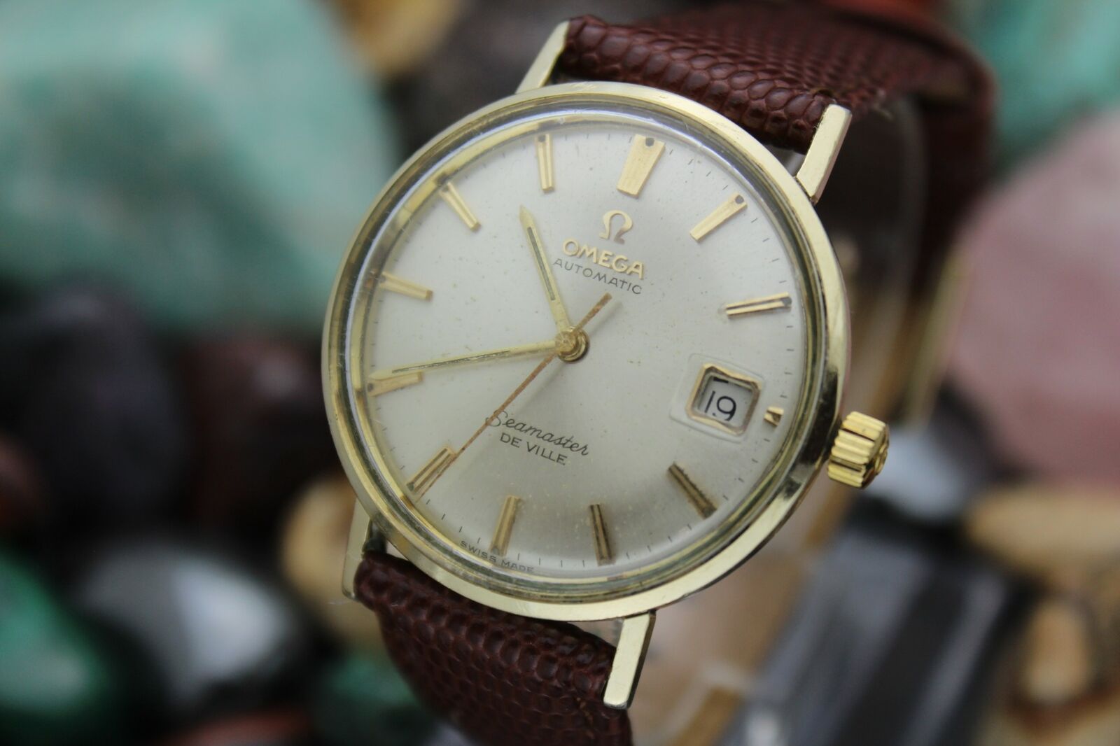 omega automatic seamaster deville watch