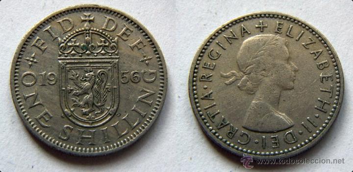 one shilling 1956