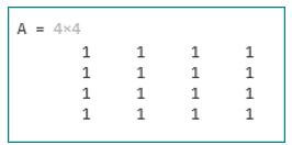 ones matlab