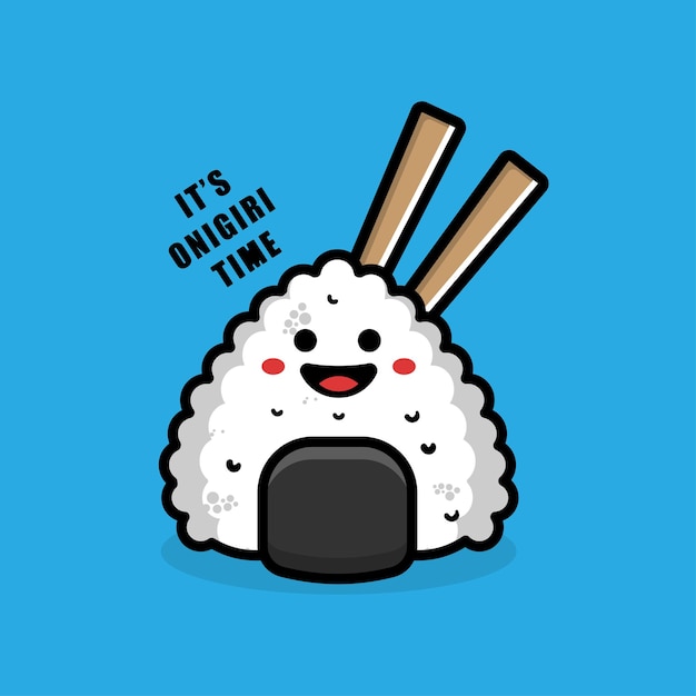 onigiri cartoon