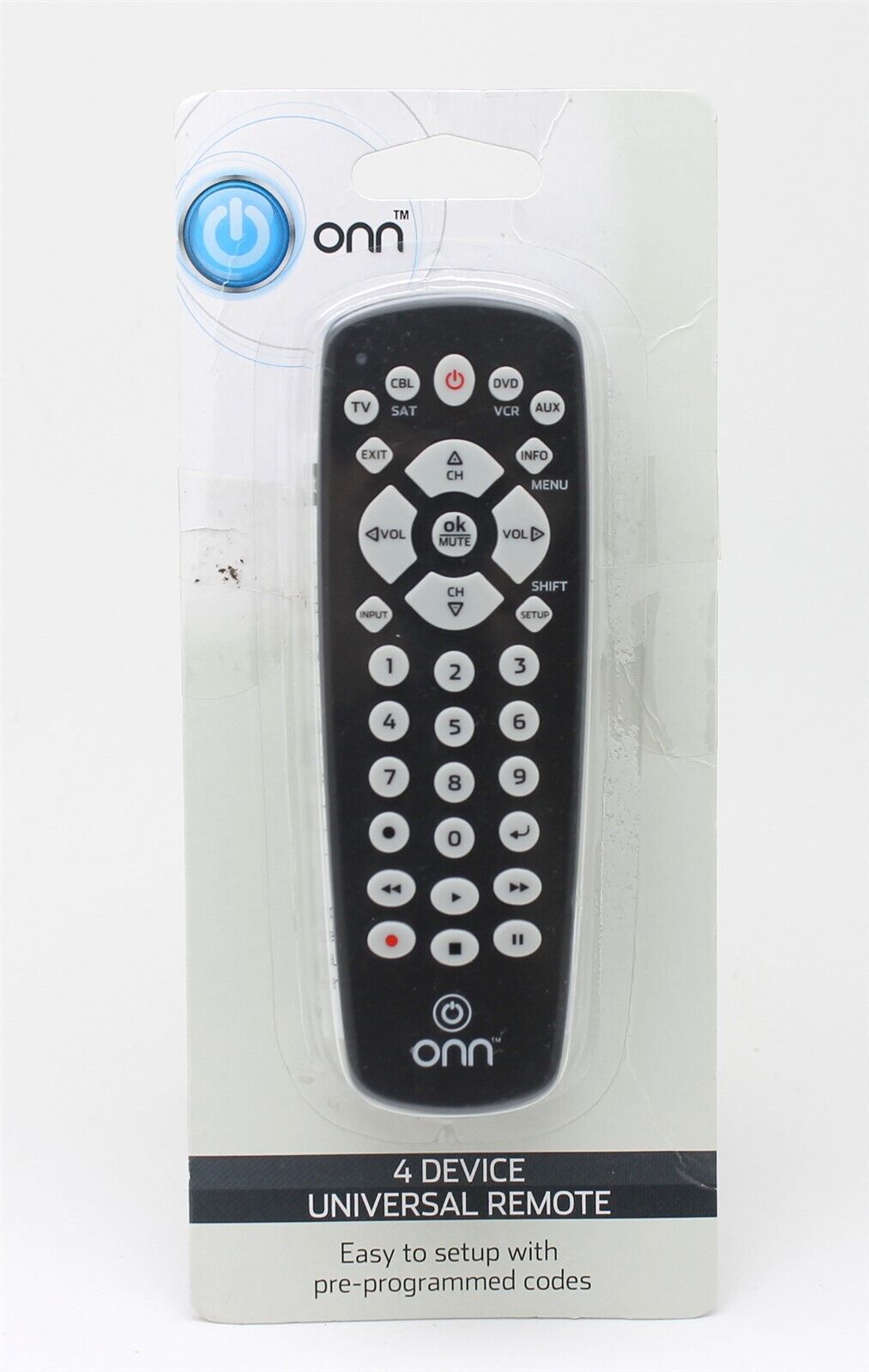 onn remote control