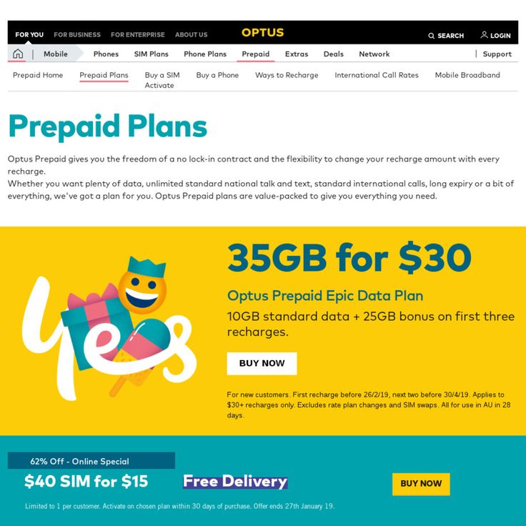 optus 365 day plan $120