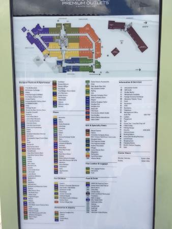 orlando international premium outlets map