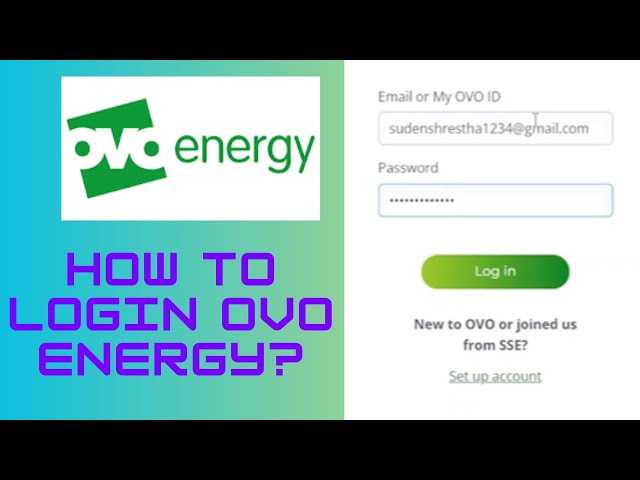 ovoenergy login