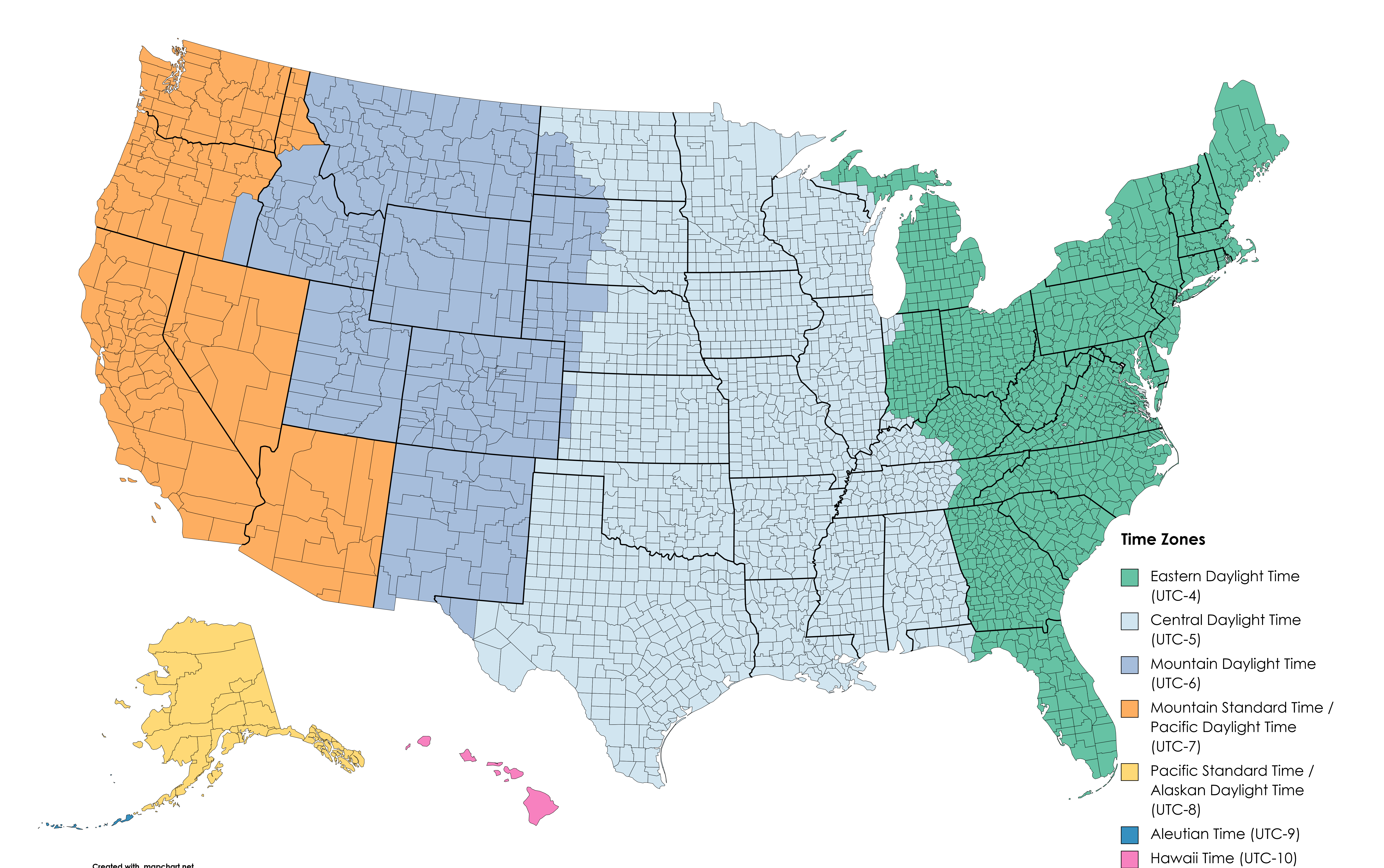 pacific time utc 7