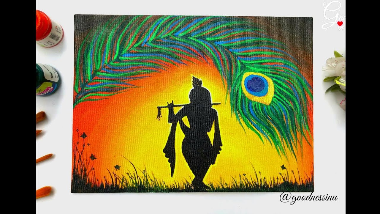 painting of krishna ji