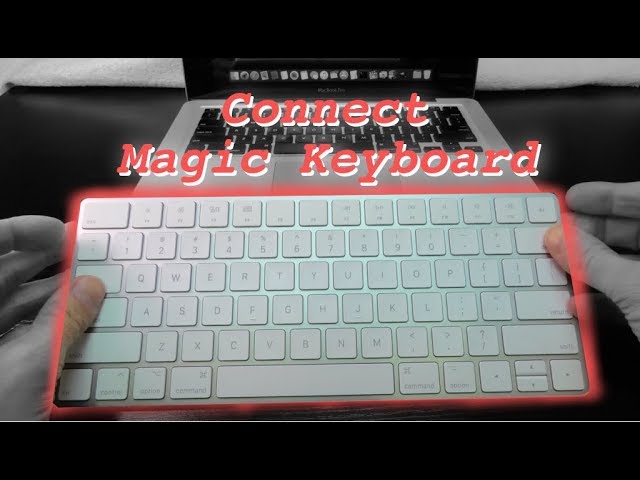 pair apple magic keyboard