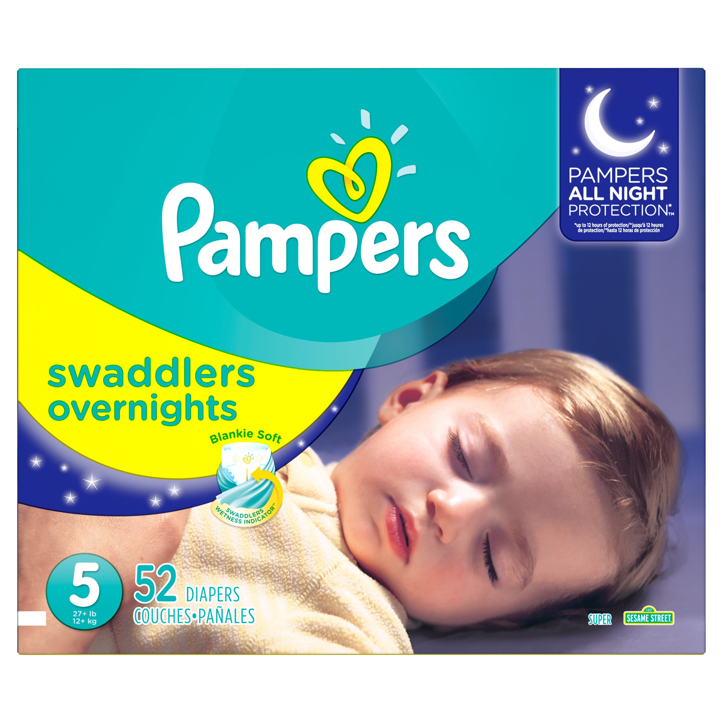 pampers overnight size 5