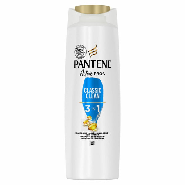 pantene shampoo 225ml 3 in 1 classic clean