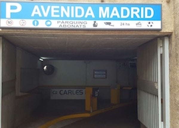 parking les corts - avinguda madrid