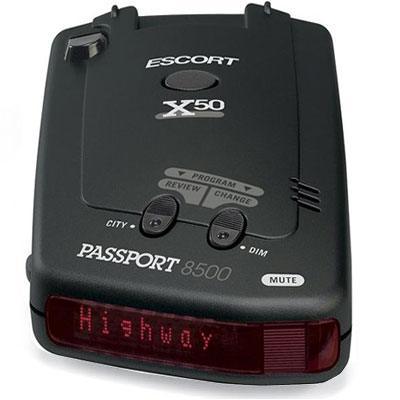 passport 8500 x50 radar detector