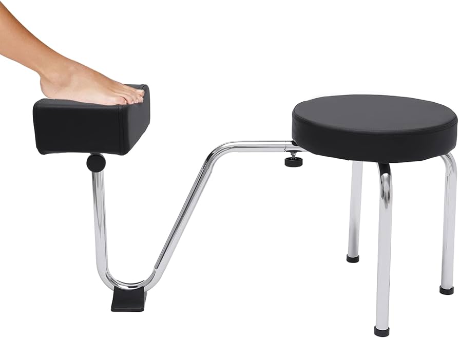 pedicure stool with footrest