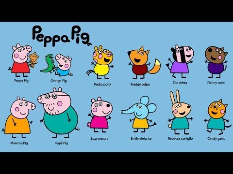 peppa friends names