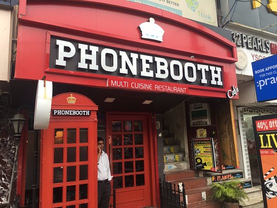 phonebooth cafe