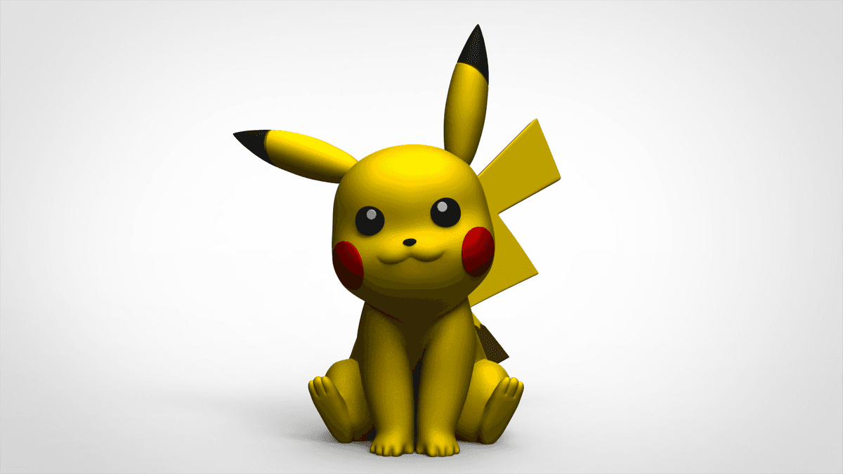 pikachu 3d images