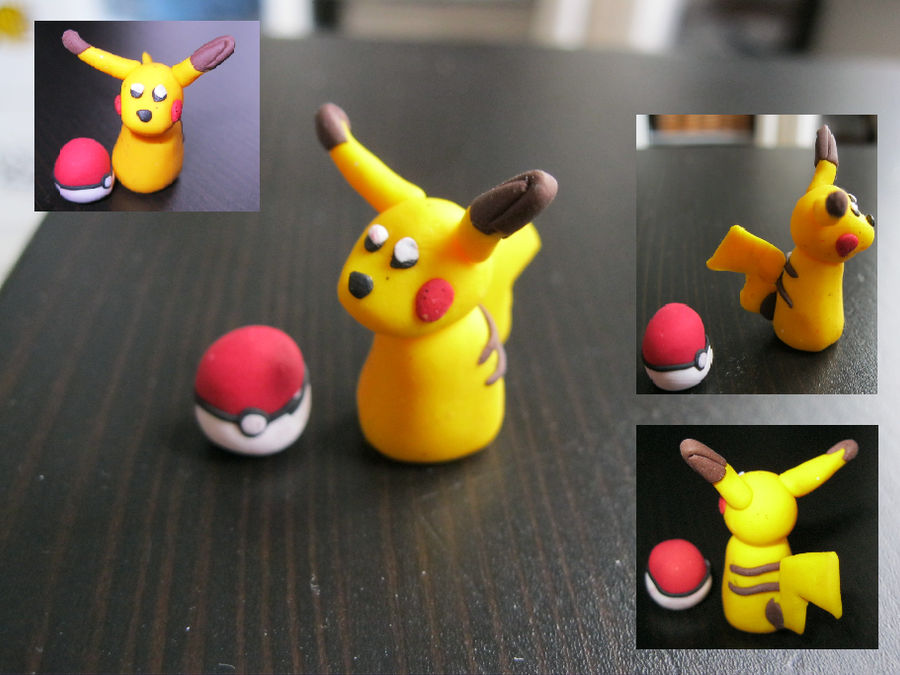 pikachu fimo