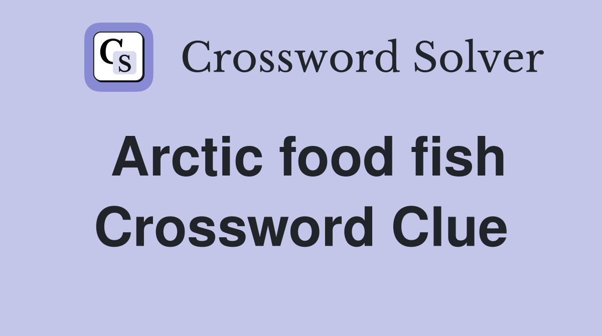 pike like fish crossword clue