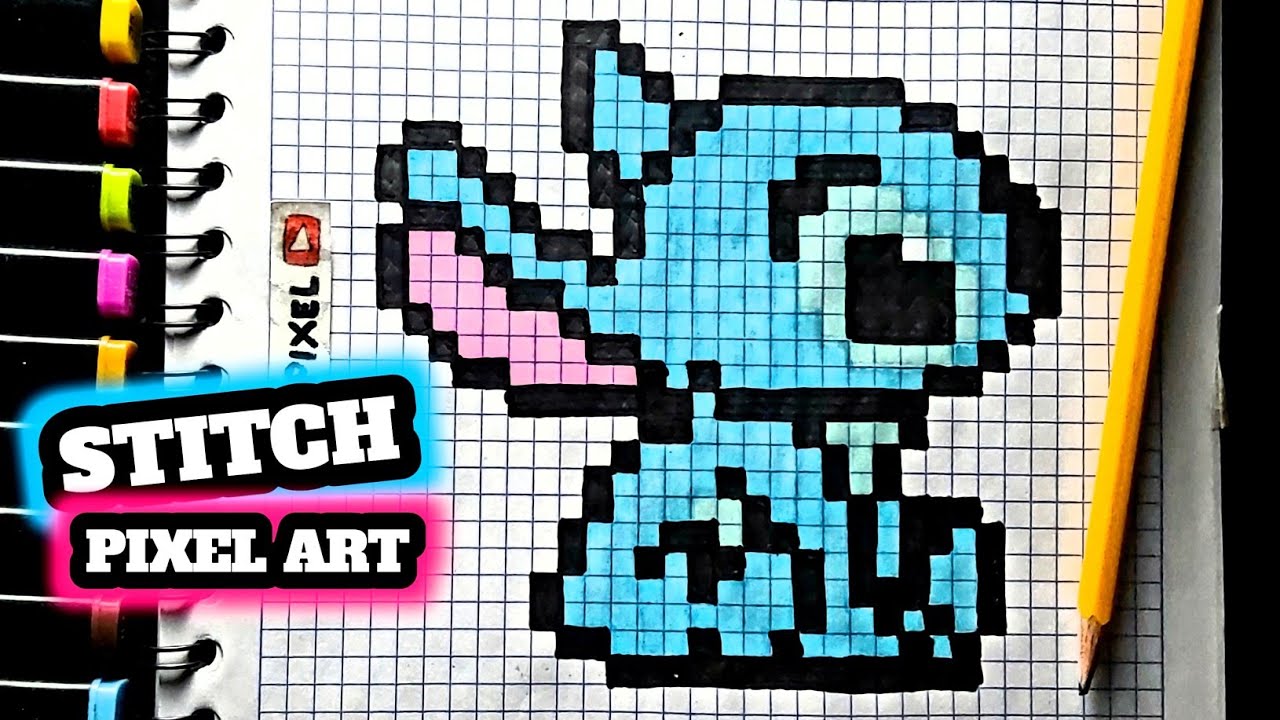 pixel art stitch